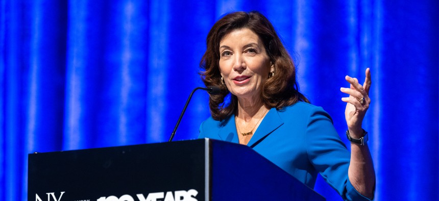 Gov. Kathy Hochul seems to be positioning herself well to win a full term.