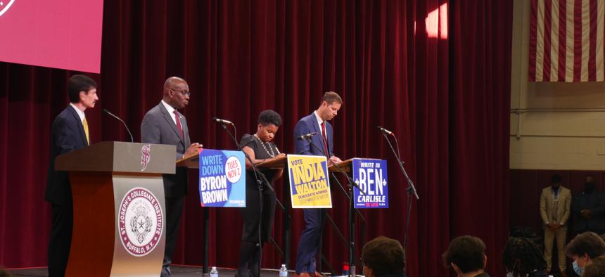 The final debate between Buffalo mayoral candidates.