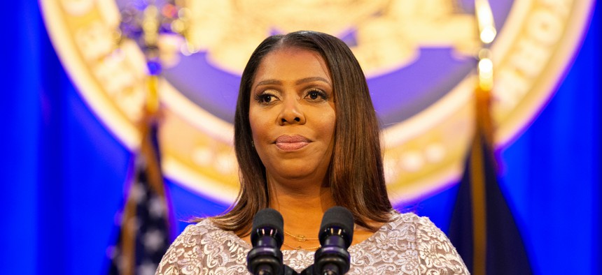 Letitia James is entering an increasingly crowded Democratic primary field. 
