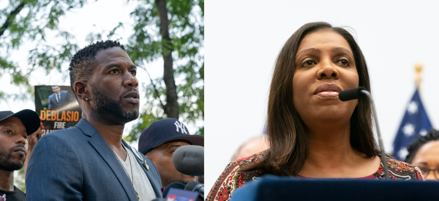 Letitia James and Jumaane Williams are both Black, lifelong Brooklynites with deep roots in the political strongholds of North and Central Brooklyn.