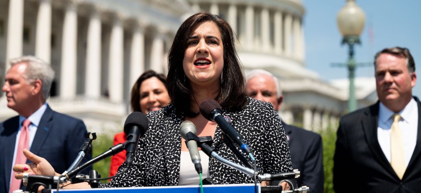 Rep. Nicole Malliotakis is among the group of New York Republicans who voted in favor of the infrastructure bill.