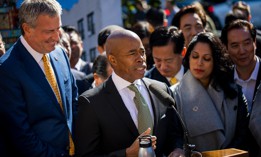 ric Adams will be the second of only two Black men among 110 men to be elected mayor of New York City.
