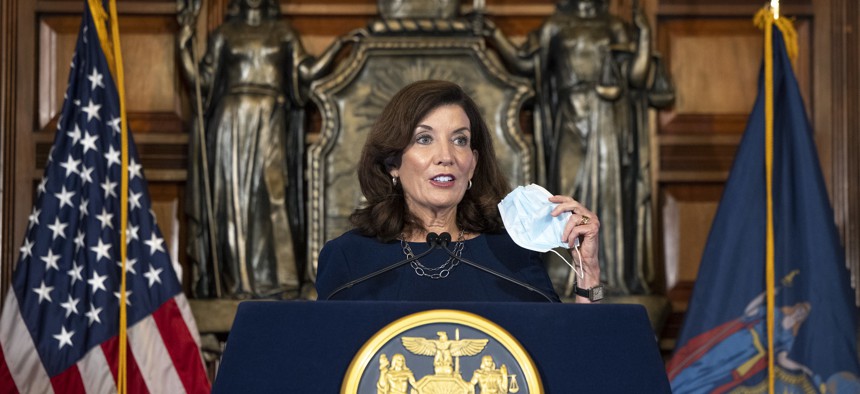 Last week Gov. Kathy Hochul warned New Yorkers that the state may need to enact COVID-19 restrictions.
