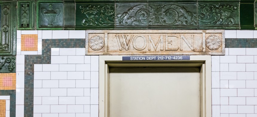 There are just 1,103 public restrooms in New York City.