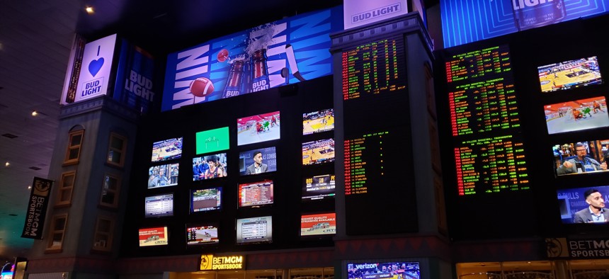New York bettors will soon be able to make online sports bets without having to leave the state. 