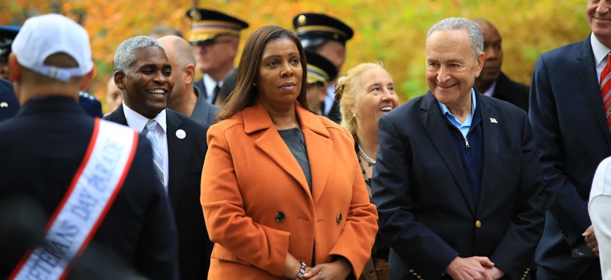 Political insiders say incumbent state Attorney General Letitia James had multiple reasons to run for reelection instead of governor, with a new suit by former President Donald Trump highlighting how busy she will be in her current role. 