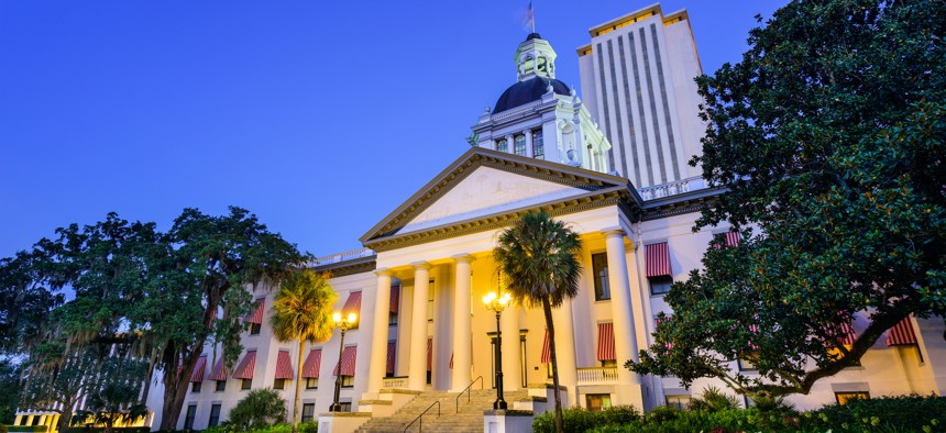 The Florida Capitol in Tallahassee.