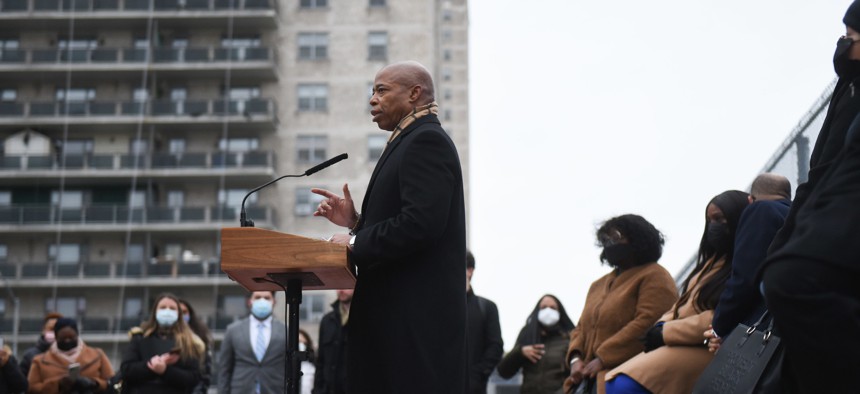 New York City Mayor Eric Adams defended his stance on keeping schools open.