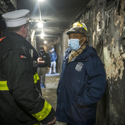 Adams’ real estate ties called into question after Bronx fire