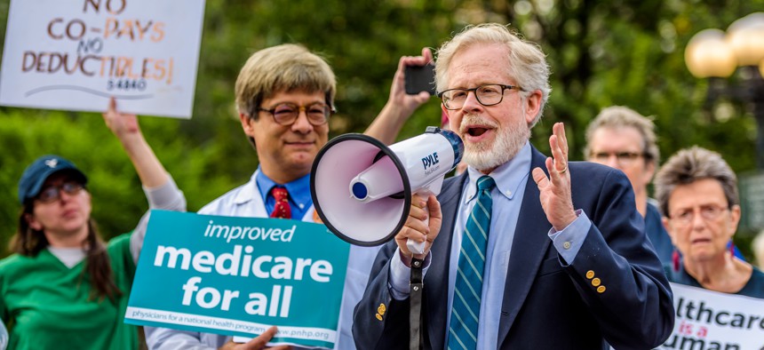 New York State Assembly Health Committee chair Richard Gottfried.