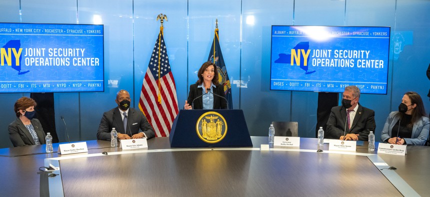 Governor Kathy Hochul announces formation of Joint Security Operations Center to Oversee Cybersecurity across the State