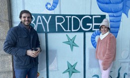 Skye and New York State Senator Andrew Gounardes.