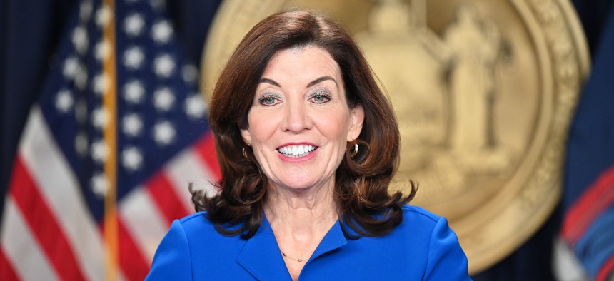 Gov. Kathy Hochul’s new 10-point public safety plan has already drawn blowback from the political left.