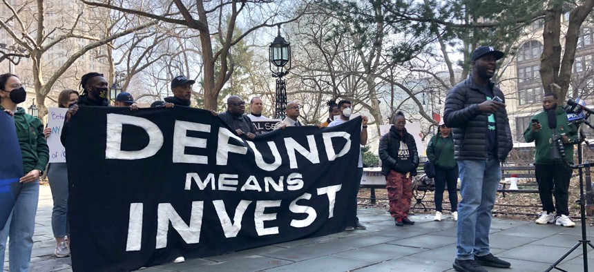 New York City’s progressives have turned the table on the use of the word “defund."