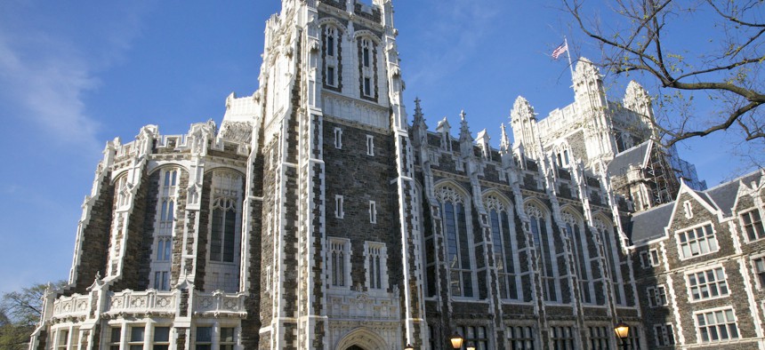 Shepard Hall at the City College City University of New York. 