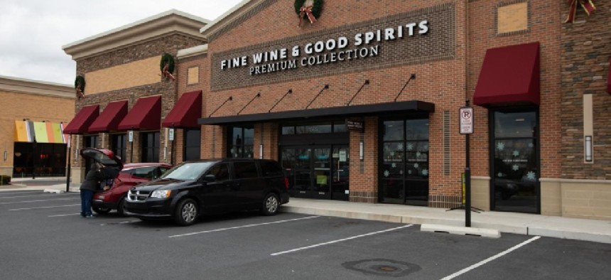 A Pennsylvania Wine & Spirits store