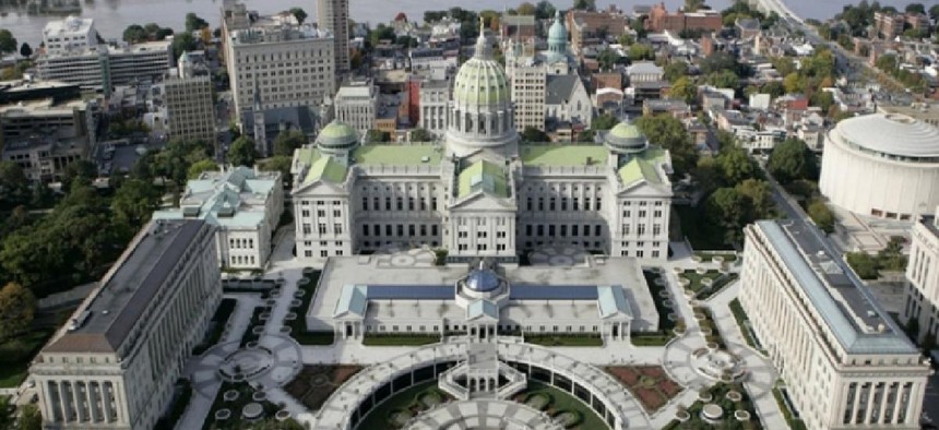 The Capitol Complex in Harrisburg – image courtesy of the Commonwealth of Pennsylvania