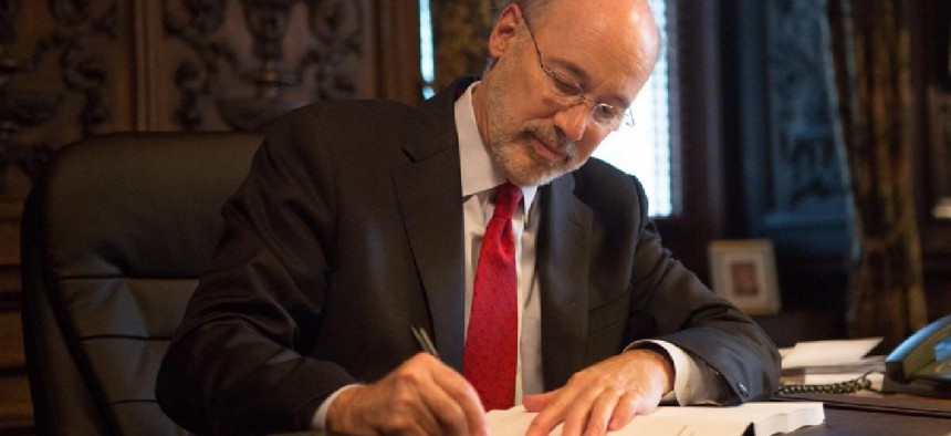 Gov. Tom Wolf - image from the governor's Flickr page