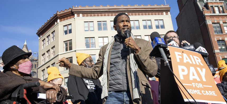 New York City Public Advocate Jumaane Williams plans to introduce a bill that would establish a declaration of homeless New Yorkers’ rights