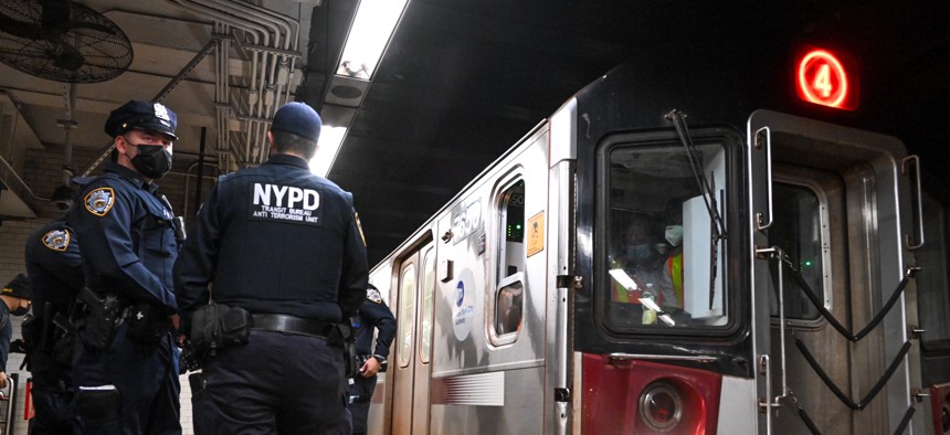A cornerstone of New York City Mayor Eric Adams’ public safety approach has been to flood the subways with more police.