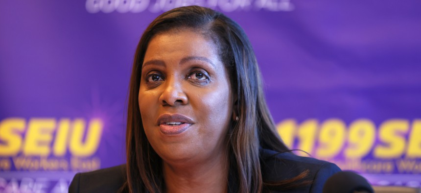 State Attorney General Letitia James is seeking an independent monitor to oversee the finances of the National Rifle Association.