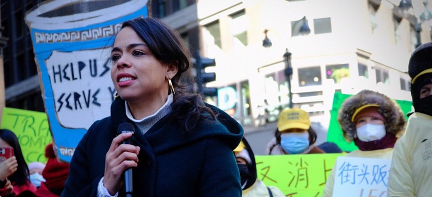 Council Member  Pierina Ana Sanchez.