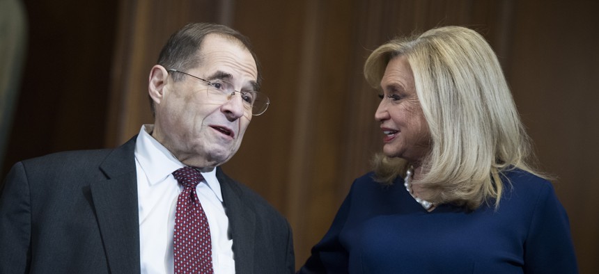 Reps. Jerrold Nadler and Carolyn Maloney have been cast into the same congressional district.