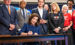 Gov. Kathy Hochul announced a series of new bills, executive orders and investigations on Tuesday meant to strengthen the state’s gun laws.