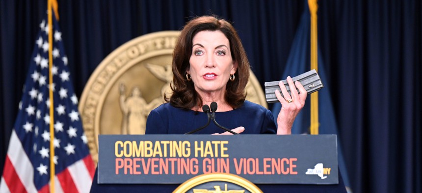 An overview of the gun-violence prevention bills and policies Gov. Kathy Hochul and state lawmakers have proposed this session.