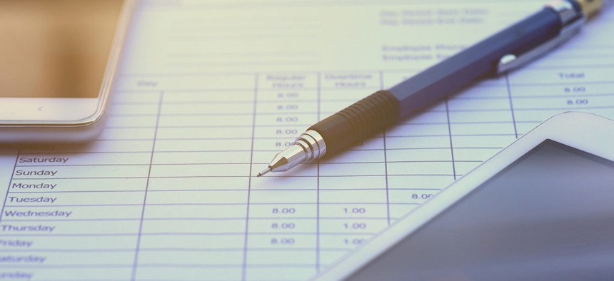 A balance sheet