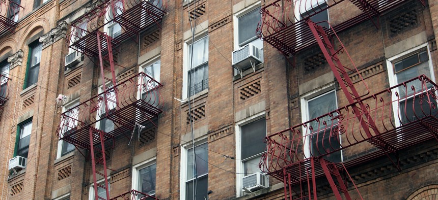 Apartments in New York City.