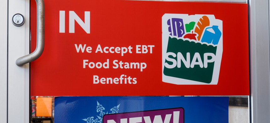 Store displays that it accepts Supplemental Nutrition Assistance Program.