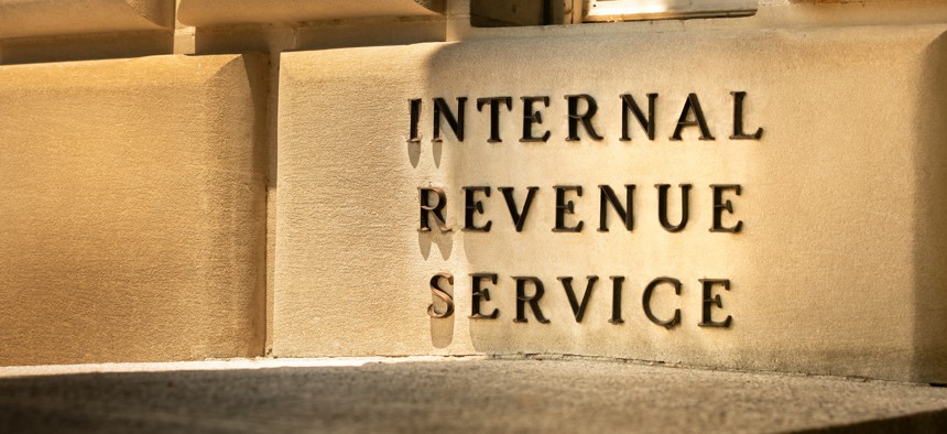 Internal Revenue Service building.