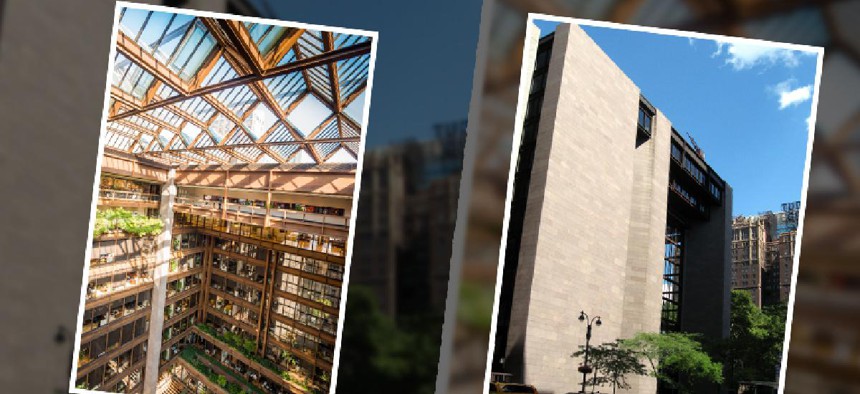 Ford Foundation headquarters in midtown Manhattan.