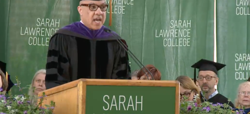 Darren Walker, president the Ford Foundation gives commencement speech