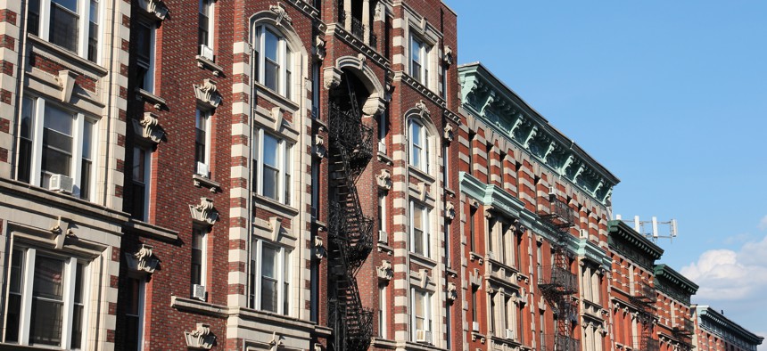 Upper West Side of Manhattan buildings.