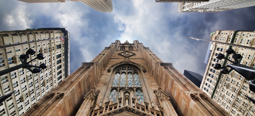 The Trinity Church is one organization working to help New Yorkers during the COVID-19 outbreak.