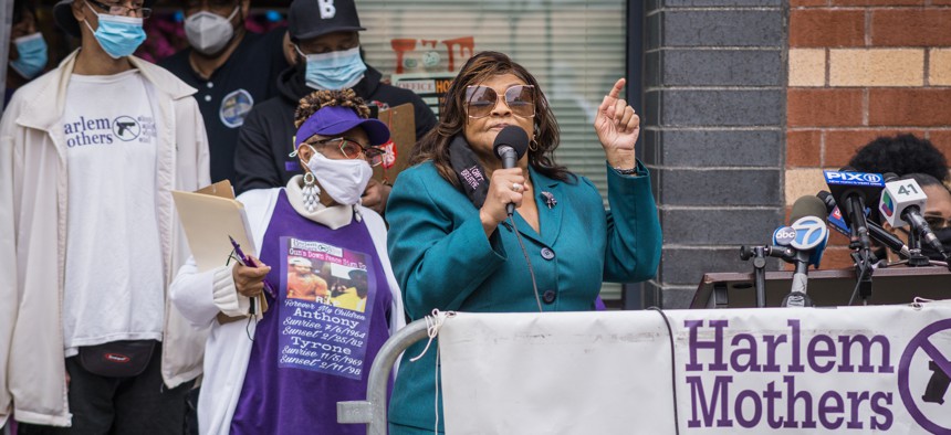 NYS Assembly Member Inez Dickens.