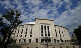 Yankee Stadium in the Bronx.