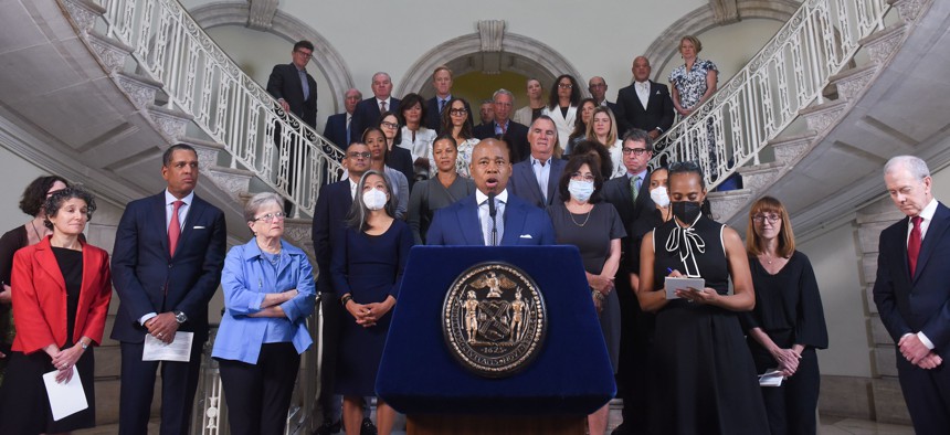 The Homeless Assistance Fund will pave the way for nonprofit Breaking Ground to dispatch more teams to speak with unhoused New Yorkers living in the streets, businesses and subway stations, helping to connect them with housing and treatment programs.