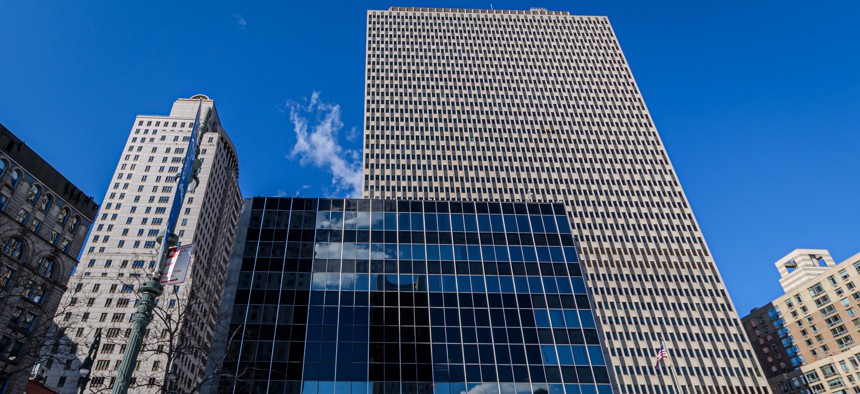 Immigration court building at 26 Federal Plaza in Lower Manhattan. 