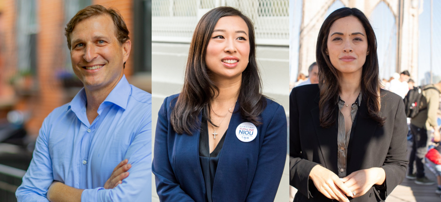 Dan Goldman, Yuh-Line Niou and Carlina Rivera are among the top contenders in the hotly contested 10th Congressional District.