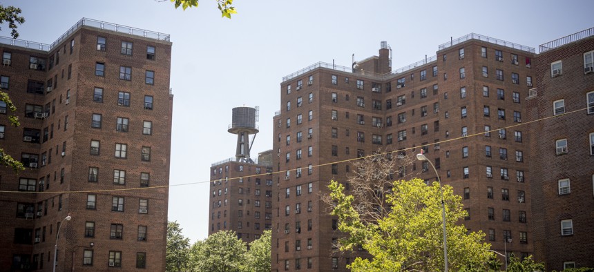 The NYCHA Jacob Riis Houses in the East Village