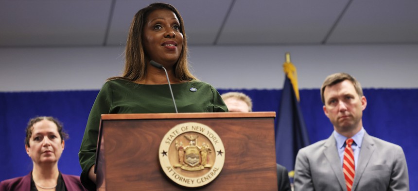 State General Letitia James announced today that her office is suing former President Donald Trump and his children Donald Trump Jr., Ivanka Trump, and Eric Trump, accusing the family of fraudulent statements of financial conditions to obtain millions in economic benefits.