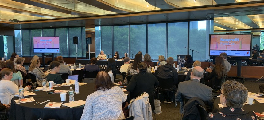 Attendees at the 2022 New York Nonprofit Media FundCon.