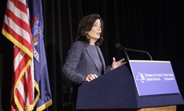 An official gubernatorial duty gave Gov. Hochul the perfect opportunity to reinforce her stance on crime weeks ahead of the gubernatorial election, amid harsh criticism from Republican gubernatorial candidate Lee Zeldin on the governor’s “soft” position on crime.