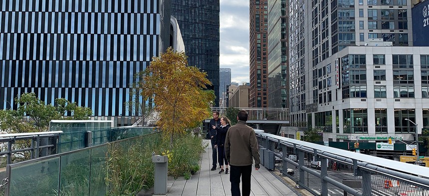 High Line Park in New York 