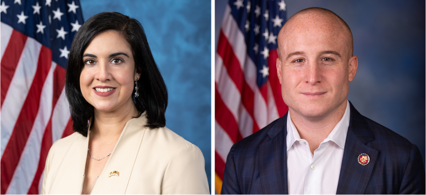 Nicole Malliotakis (R, C) & Max Rose (D)