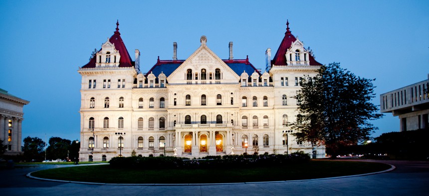 New York's state Capitol building