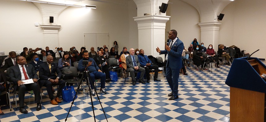 "How Faith-Based Organizations Can Access City Funding” event at the David N. Dinkins Manhattan Municipal Building